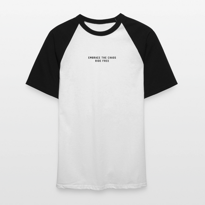 BB I Tee - white/black