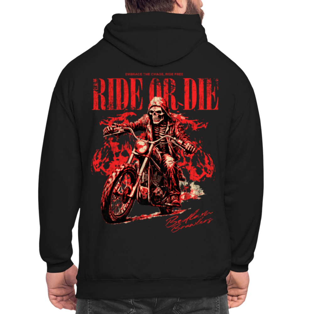 BB III Hoodie Death Brawler - black